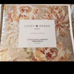 Lucky Brand Twin Duvet Covet Set